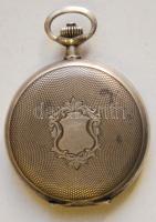 cca 1900 Különlegesen vékony, duplafedelű, ezüst (Ag) Seeland zsebóra svájci 800-as tisztaságjelzéss...