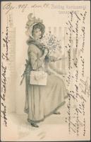 Christmas litho (small tear)