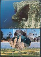 Barlangok, vulkánok az egész világból, 171 db főleg modern lap / Caves, volcanoes, 171 mostly modern cards