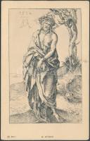 The Man of Sorrows with bound hands s: Dürer