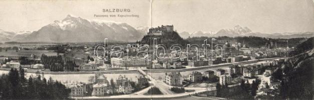Salzburg, Panorama vom Kapuzinerberg (fl) (EK)