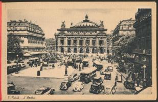 Párizs 20db-os képeslapfüzet az 1920-as évekből