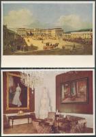 Schönbrunn 12 képeslap az 50-es évekből