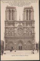 Párizsi templomok 20db-os képeslapfüzet a 20-as évekből