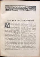 1915 A nagy háború írásban és képben sorozat II. kötete az Athenaeum R.t. kiadásában, Néhány lap szé...