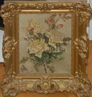 1920 Maczinak Árpád: Virág csendélet. Olaj, vászon, jelzett 45x35 cm keretben