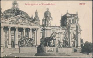 Berlin Bismarck monument, Reichstag