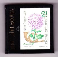 Pro Philatelia - Az 50. magyar bélyegnap alkalmából kiadott minikönyv, Magyar Posta 1977, sorszámozott, bélyegillusztrációkkal