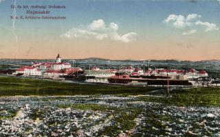 Hajmáskér Tüzérségi lövőiskola, Divald & Monostory (fa)