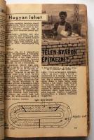 1951 Élet és Tudomány c. folyóirat II. félévének számai bekötve