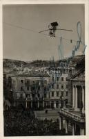 Ropewalker artist, signed photo card