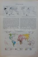 1938 Meyers grosser Hausatlas mit 213 haupt und Nebenkarten. (gerinc sérült) / (spine-cover damaged)...