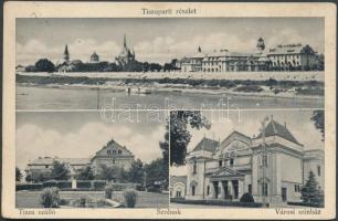 Szolnok Zsinagóga, Tisza szálló Városi színház (fl)