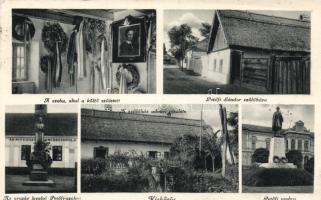 Kiskőrös Petőfi Sándor szülőháza kívül és belül