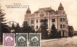 Baja A szegedi Kereskedelmi és Ipari Bank bajai fiókintézetének palotája (EK)