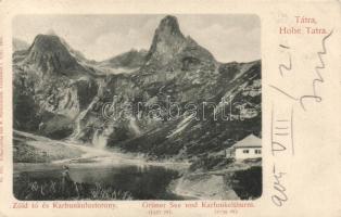 Tátra Zöld-tó, Karbunkulustorony