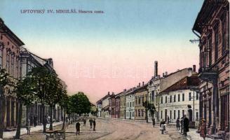 Liptószentmiklós Hus street
