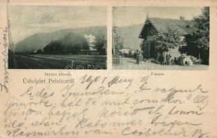 Pelsőc railway station and restaurant (EK)