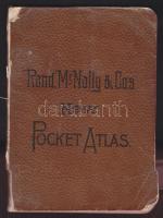 Rand Mc Nally & Co. zsebatlasz (gerinc hibás) / (spine cover damaged)