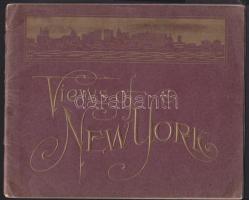 cca 1910 Views of New York képes füzet (gerinc szakadt) / Picture booklet (cover a bit damaged) 66p. 26x20 cm