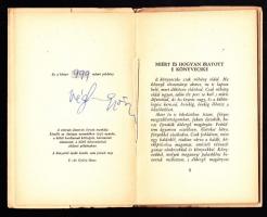1942 Végh György: Pillangós őszök. Sorszámozott, dedikált!