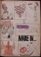 1974 Ludas Matyi komplett évfolyam  igényes kemény kötésben