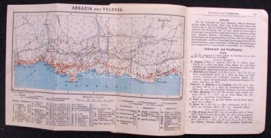 1926 Grieben: Abbazia und die Adriatische Riviera térképekkel / with maps 100p