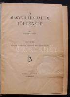 Pintér Jenő: A magyar irodalom története I-II. egybekötve. Bibliotheca 1942