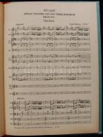 Szabó Ferenc: Nótaszó, népdalok vegyeskarra vagy szóló énekre kiszenekari kísérettel. Bp, 1951, Zene...