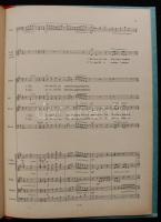 Szabó Ferenc: Nótaszó, népdalok vegyeskarra vagy szóló énekre kiszenekari kísérettel. Bp, 1951, Zene...