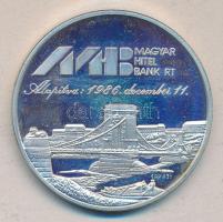 DN "MHB-Széchenyi István" Ag(835) emlékérem (34,53g/42mm) T:PP dísztokban