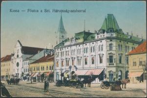 Kassa main street, Trinity statue