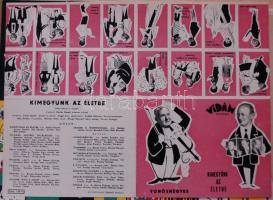 1000db magyar gyufacímke kartonokra rendezve