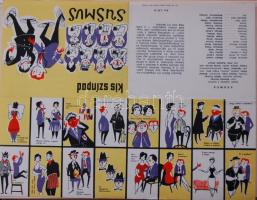 1000db magyar gyufacímke kartonokra rendezve