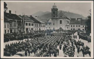 Rozsnyó entry of the Hungarian troops