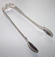 1831 Dekoratív angol ezüst cukor fogó csipesz IV. William időszakából, díszes kézi megmunkálással, n...