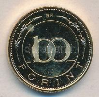 2005. 100Ft "Címer" aranyozva T:PP