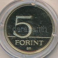 2002. 5Ft "Nagy Kócsag" aranyozva T:PP