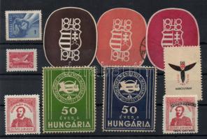 1924-1949 10 db klf levélzáró