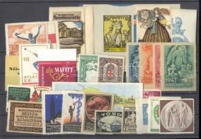 1914-1958 30 db klf levélzáró