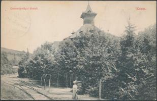 Kassa Csermelyvölgy kiosk, railway, Divald