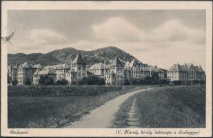 Budapest XII. Sashehgy Károly Király laktanya (small tear)