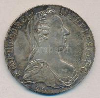 Ausztria 1780SF Tallér Ag "Mária Terézia" utánveret dísztokban T:1-/2 patina Austria 1780SF Thaler Ag "Maria Theresia" restrike in case C:AU/XF patina