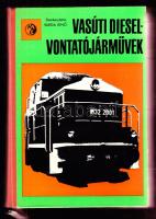Varga Jenő: Vasúti diesel-vontatójárművek, Műszaki Kiadó, Bp. 1974, kiadói kemény papírkötésben, jó állapotban, szerkezeti ábrákkal, leírásokkal, táblázatokkal, diagrammokkal