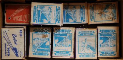cca 1960 8db bontatlan és 2db üres fa gyufásdoboz