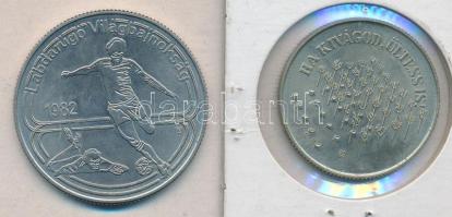 1982. 100Ft "Labdarúgó VB" + 1984. 100Ft "FAO" T:2,1