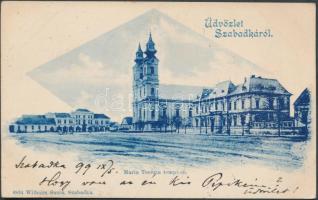 1899 Szabadka Maria Theresia church (Rb)