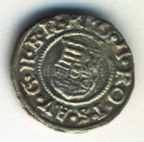 1585KB. Denár Ag "Rudolf" T:2/2- Huszár 1059.,Unger II.: 811.a