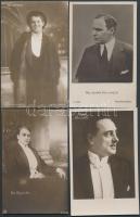 12 db régi képeslap német színészekről, mind használatlan