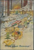 Hungarian Christmas, folklore, Erdély irredenta s: Bozó (EK)